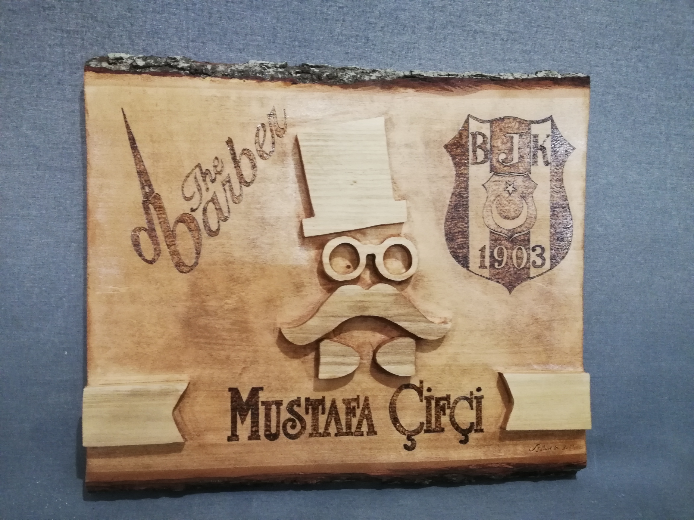 EL İŞÇİLİĞİ OYMA TABLO